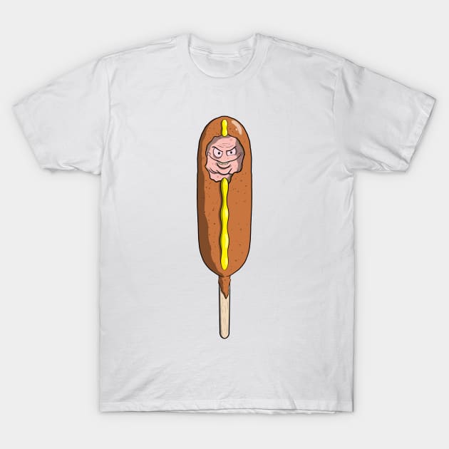 Corn Dog T-Shirt by ArtOfJHammond